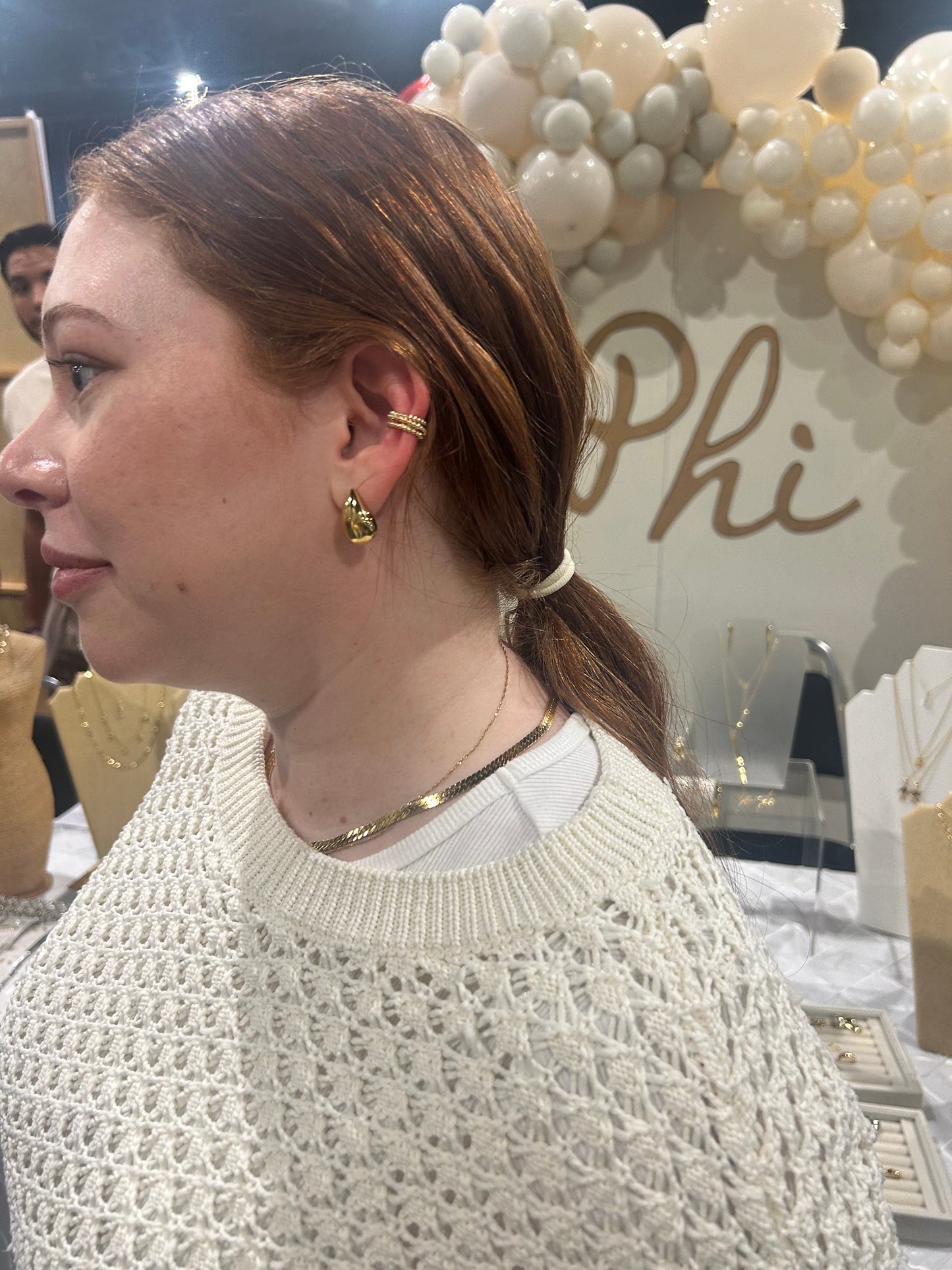 Earcuff Esthela Dorado