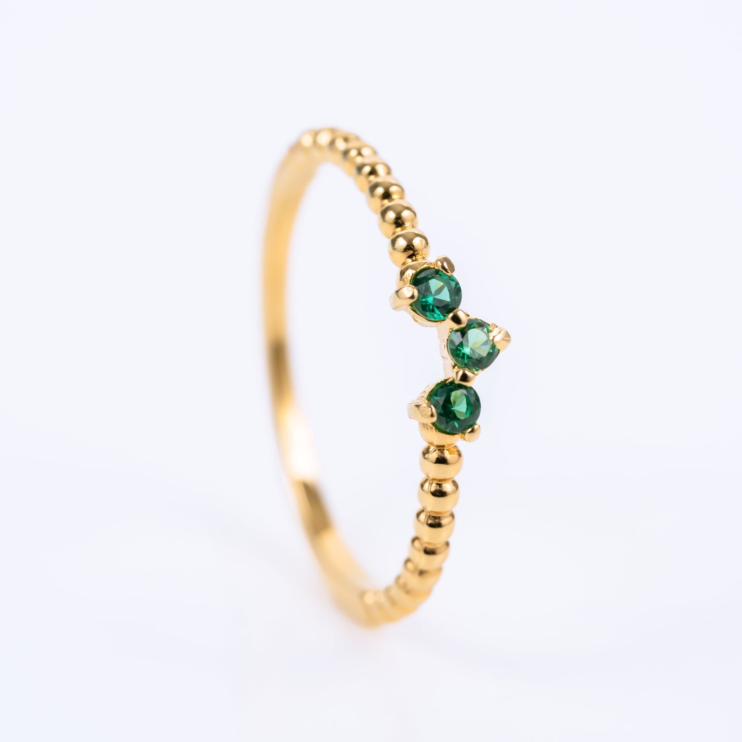 Anillo Zafiro Triple
