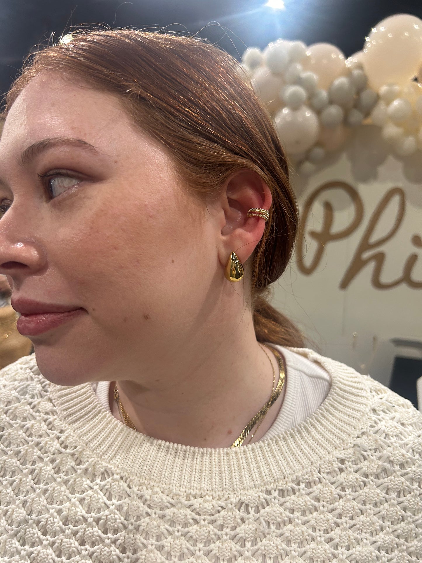 Earcuff Esthela Dorado