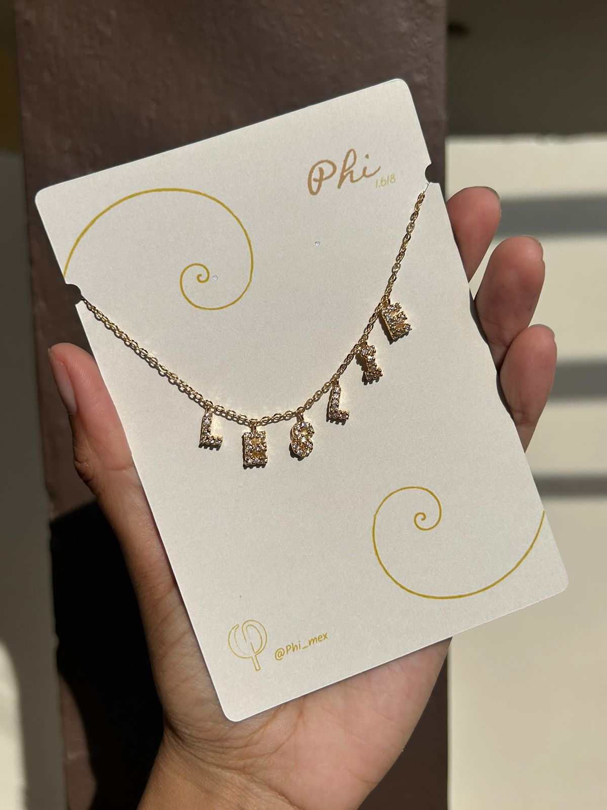 Collar Yury Personalizado